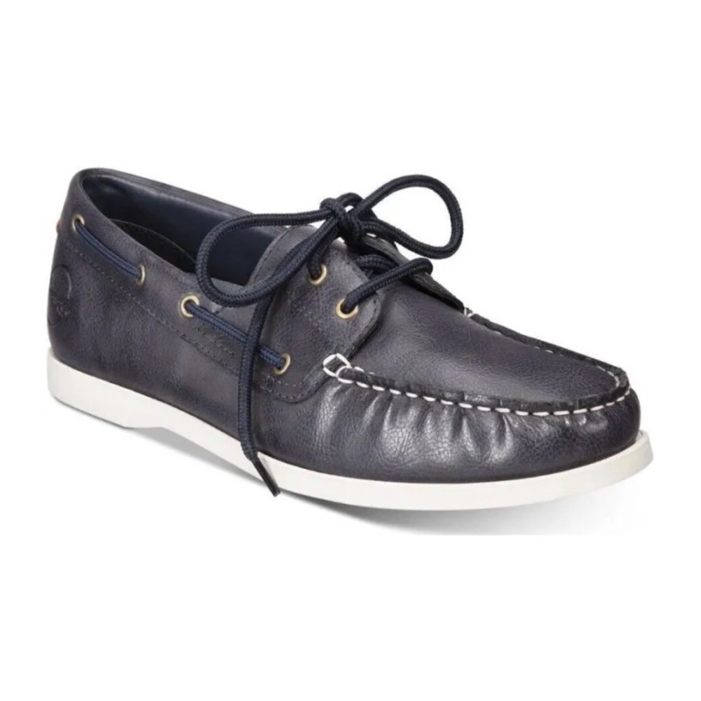 Weatherproof Vintage Men’s Benny Boat Shoes in Navy, Size 11, New in Box